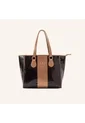 Bolso De Mano Nerea Cafe Oro Lima de Mario Hernández