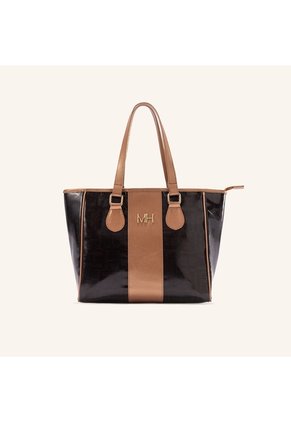Bolso De Mano Nerea Cafe Oro Lima