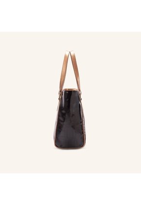 Bolso De Mano Nerea Cafe Oro Lima
