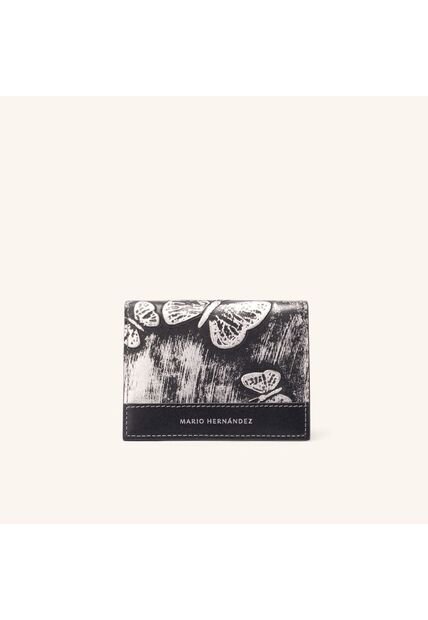 Billetera Lola Mediana Platino Mariposas Billetera Lola Mediana Platino Mariposas
