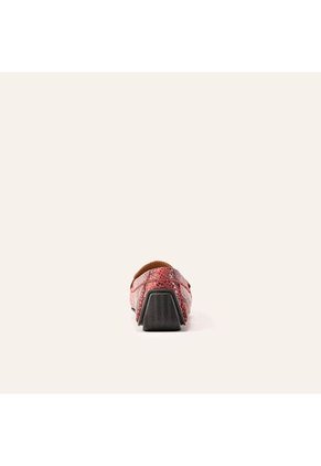 Mocasín Sofia Pitón Rojo MH Mocs Mocasín Sofia Pitón Rojo MH Mocs Talla 35