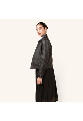 Chaqueta Opalo Negro Jaspeado Portugal Chaqueta Opalo Negro Jaspeado Portugal Talla 2