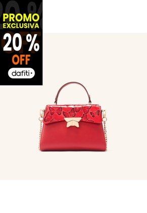 Bolso De Mano Alma Con Cadena Baya Mariposas Bolso De Mano Alma Con Cadena Baya Mariposas