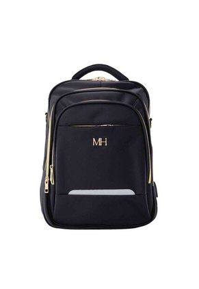 Morral 3 Cremalleras Compacto Negro Oro Indianapolis Morral 3 Cremalleras Compacto Negro Oro Indianapolis