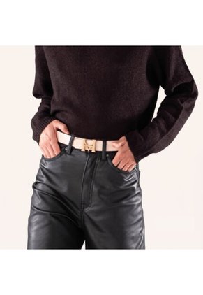 Cinturón Monograma Doble Faz Cobre Nude Lt Cinturón Monograma Doble Faz Cobre Nude Lt Talla L