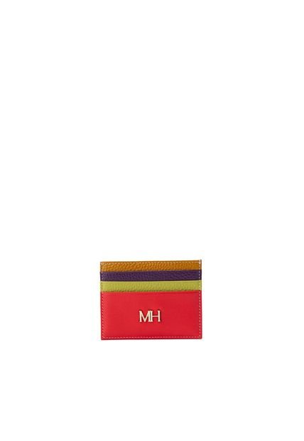 Tarjetero Extraplano Susana Rojo Multicolor Sarah Tarjetero Extraplano Susana Rojo Multicolor Sarah