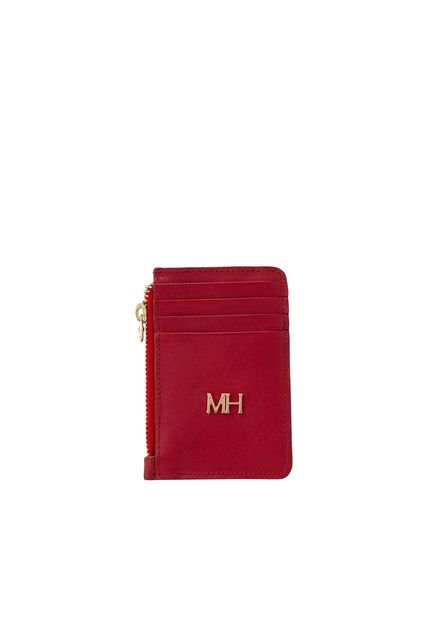 Tarjetero 8 Tarjetas Con Zip Rojo Cruz Esencial Tarjetero 8 Tarjetas Con Zip Rojo Cruz Esencial