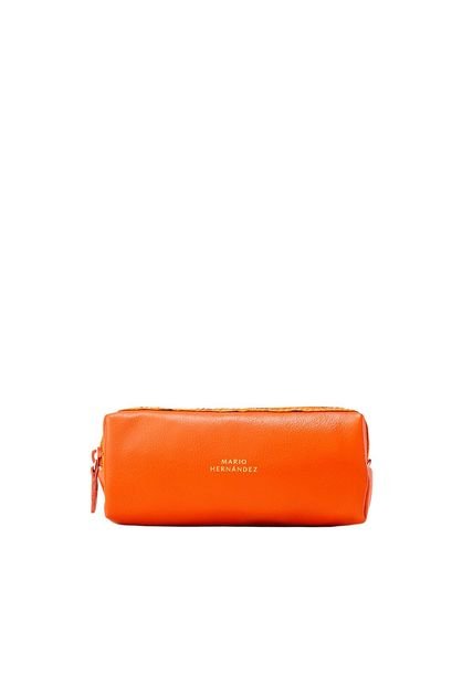 Cosmetiquero Pequeño Naranja Caña Flecha Cosmetiquero Pequeño Naranja Caña Flecha