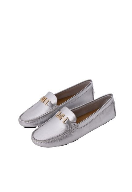 Mocasín Driver Cocora Plata MH Mocs Mocasín Driver Cocora Plata MH Mocs Talla 35