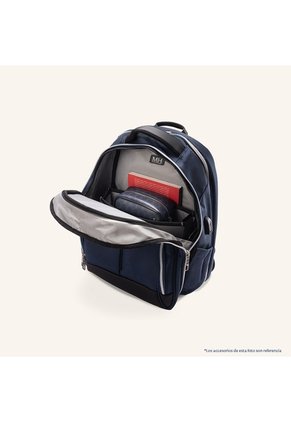 Morral Tres Cremalleras Azul Urban