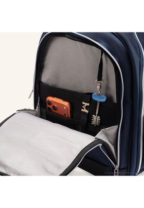 Morral Tres Cremalleras Azul Urban