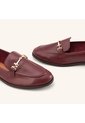 Mocasin Gardenia Borgoña Julia de Mario Hernández