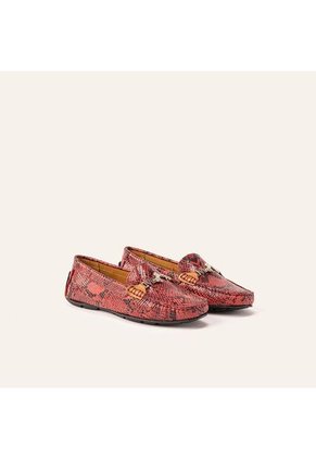 Mocasín Sofia Pitón Rojo MH Mocs Mocasín Sofia Pitón Rojo MH Mocs Talla 37