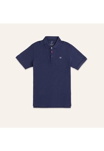 Camiseta Polo Emblema Azul Tierra Arriba Camiseta Polo Emblema Azul Tierra Arriba Talla S Mario Hernández