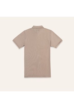 Camiseta Polo Emblema Arena Tierra Arriba Camiseta Polo Emblema Arena Tierra Arriba Talla XL