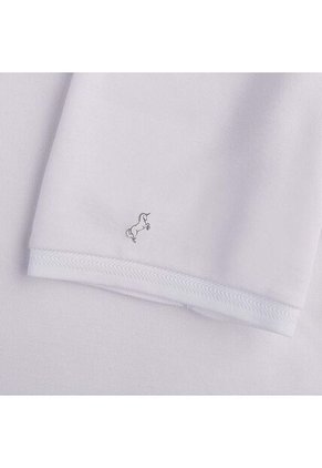 Camiseta Polo Emblema Blanco Tierra Arriba Camiseta Polo Emblema Blanco Tierra Arriba Talla L