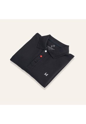 Camiseta Polo Emblema Toro Tierra Arriba Camiseta Polo Emblema Toro Tierra Arriba Talla L