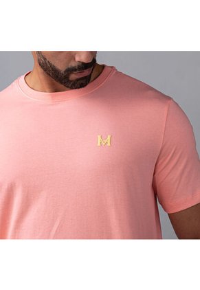 Camiseta Tropical MHonograma Loto Tierra Arriba Camiseta Tropical MHonograma Loto Tierra Arriba Talla M