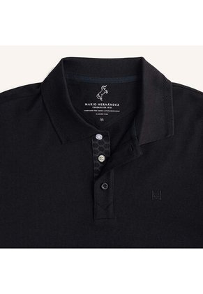 Camiseta Polo Emblema Noche Tierra Arriba Camiseta Polo Emblema Noche Tierra Arriba Talla S