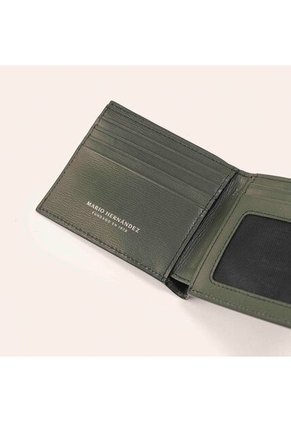 Billetera Con Visor Verde Atlanta Millenium Billetera Con Visor Verde Atlanta Millenium