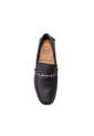 Mocasín Carreño Negro MH Mocs Mocasín Carreño Negro MH Mocs Talla 42 de Mario Hernández