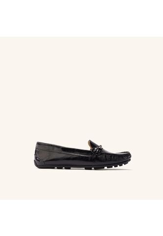 Mocasín Anahí Negro Charol MH Mocs Mocasín Anahí Negro Charol MH Mocs Talla 41 Mario Hernández