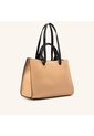 Bolso De Mano Tala Camel Terracota de Mario Hernández