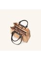 Bolso De Mano Tala Camel Terracota de Mario Hernández