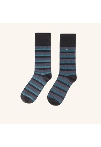 Medias Trazos Extrafina Petróleo MH Socks Medias Trazos Extrafina Petróleo MH Socks Mario Hernández