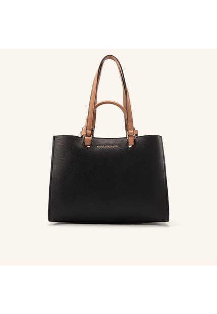 Bolso De Mano Tala Negro Terracota