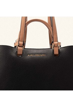 Bolso De Mano Tala Negro Terracota