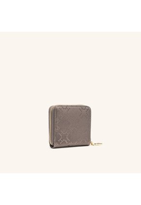 Billetera Mediana Zip Kantu Negro Plata Kroma Billetera Mediana Zip Kantu Negro Plata Kroma