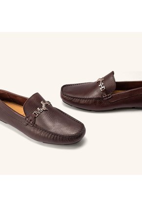 Mocasín Driver Cortés Marrón MH Mocs Mocasín Driver Cortés Marrón MH Mocs Talla 40