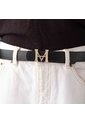 Cinturón Monograma Negro Primario Cinturón Casual Monograma Doble Faz Negro Primario Talla Xs de Mario Hernández