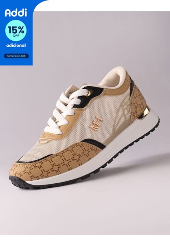 Tenis Delta Latte Oro Tenis Delta Latte Oro Talla 34 Mario Hernández