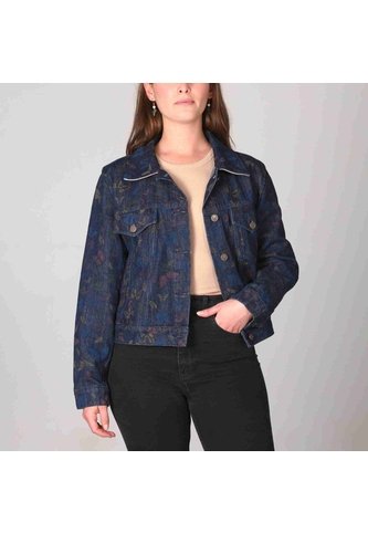Chaqueta Trucker Alas Jaspeado Monteazul Mario Hernández