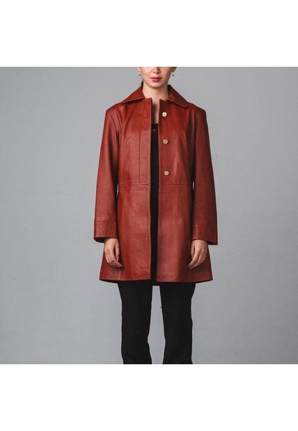 Abrigo Paris Monarca Terracota Gema MH Abrigo Paris Monarca Terracota Gema MH Talla 8