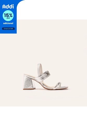 Sandalias Belén Plata Brisabonita Sandalias Belén Plata Brisabonita Talla 39 Mario Hernández