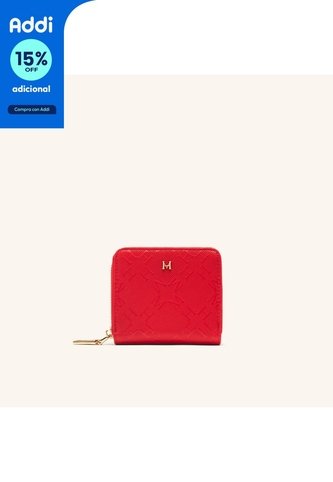 Billetera Mediana Zip Kantu Rojo Kroma Billetera Mediana Zip Kantu Rojo Kroma Mario Hernández