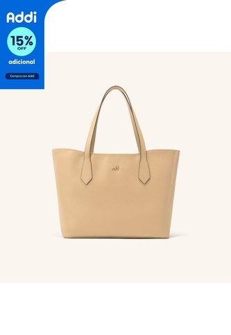 Tote Alas Mediano Taupe Coral Tote Alas Mediano Taupe Coral Mario Hernández
