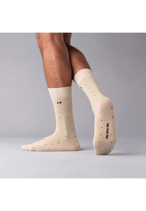 Medias Mosaico Extrafina Beige MH Socks Medias Mosaico Extrafina Beige MH Socks