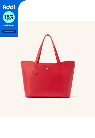 Tote Alas Mediano Rojo Cruz Coral Tote Alas Mediano Rojo Cruz Coral Mario Hernández