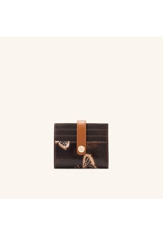 Tarjetero Broche Con Compartimiento Capuchino Mariposas Tarjetero Broche Con Compartimiento Capuchino Mariposas Mario Hernández