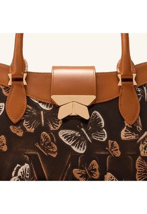 Tote Carlota Capuchino Mariposas Tote Carlota Capuchino Mariposas