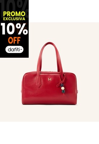 Bolso De Mano Bea Rojo Atempo Mario Hernández