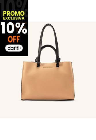 Bolso De Mano Tala Camel Terracota Mario Hernández