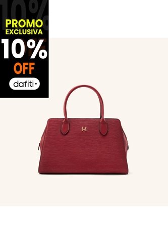 Bolso De Mano Bruna Burgundy Binanti Mario Hernández