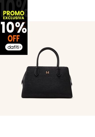 Bolso De Mano Bruna Negro Binanti Mario Hernández