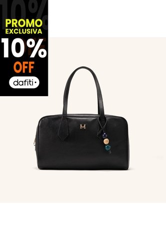 Bolso De Mano Bea Negro Atempo Mario Hernández