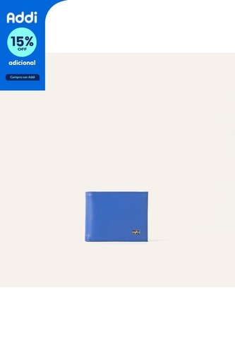 Billetera Extraplana Con Inserto Azul Esencial Billetera Extraplana Con Inserto Azul Esencial Mario Hernández